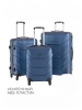  Комплект чемоданов Freedom 3в1. Цвет Темно-Синий. Размер L+ M+S (ручная кладь)
