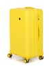 Пластиковый чемодан Leegi, цвет Желтый, размер M Съемные колеса