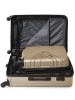 Комплект пластиковых чемоданов из 2-х шт. King NEW, цвет Золотистый. Размер М+S (ручная кладь)