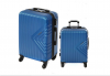 Комплект пластиковых чемоданов из 2-х шт. King NEW, цвет Светло-Синий. Размер М+S (ручная кладь)