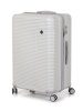 Пластиковый чемодан Leegi, цвет Серебристый, размер S (Ручная кладь)