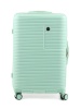Пластиковый чемодан Leegi, цвет Ментоловый, размер S (ручная кладь). Съемные колеса